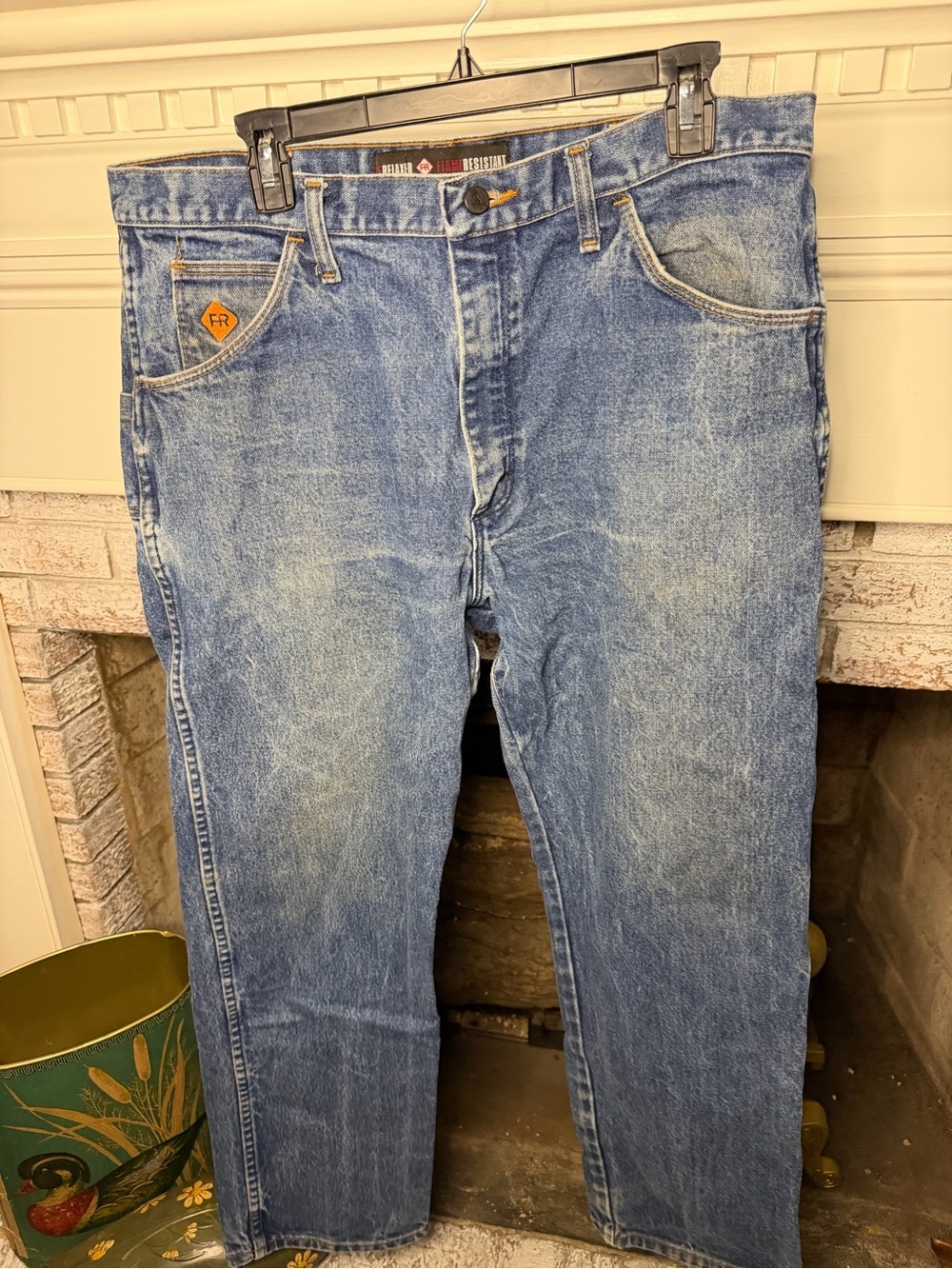 Wrangler FR Flame Resistant Relaxed Fit Jeans 36x30 Workwear